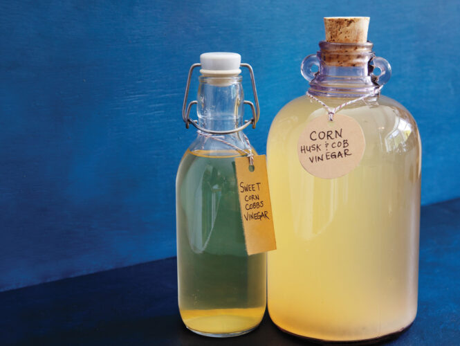 How to Make Vinegar from Scratch with Corncobs and Husks Grit